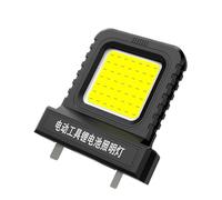 LED Work Light Tools - 20V-21V Adjustable Socket Lighting Lamp Compact ABS High Brightness Inspection Lamps Professional Work Areas & DIY | Ideal