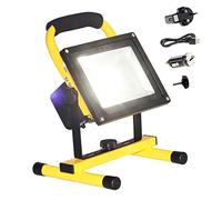 LED Work Lights Portable Floodlight Waterproof Security LED Rechargeable FloodLight for Outdoor, Garage, Car Repairing, Camping, Hiking