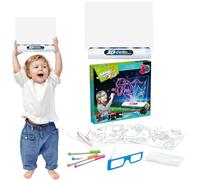 LED Writing Board - 500g Multifunctional Painting Board 3D Magic Drawing Pads, Educational Doodle Toys, Kids Learning Art Tablet | Glow Creative Drawing Pad for Children Writing Painting Sketching Fu