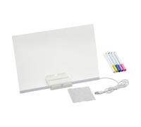 LED Writing Board - Light Up Message Doodle Supplies, Educational Drawing Tool, Erasable Painting Board | Kids Light Up Drawing Tablet, Kindergarten Preschool Boys Girls Home Classroom