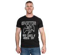 Led Zeppelin 1977 American Tour Black men T-shirt Tee [Apparel]