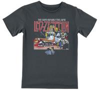 Led Zeppelin Amplified Collection - The Song Remains The Same Tour Unisex T-Shirt Charcoal, charcoal, 7-8 Years