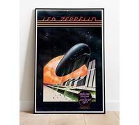Led Zeppelin At Oakland Stadium 1977 Tour Live Concert : Huge 36"x24" Poster Print Similar (Slightly Larger) to A1 Size : Retro Reproduction BRING YOUR WALLS TO LIFE !!