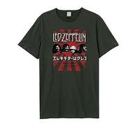 Amplified Led Zeppelin Burst Charcoal T-Shirt XX