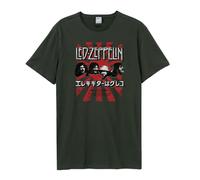 Amplified Led Zeppelin Burst Charcoal T-Shirt XX