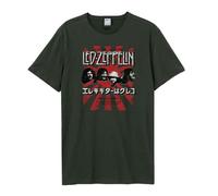 Amplified Led Zeppelin Burst Charcoal T-Shirt XX