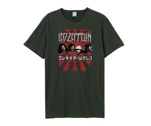 LED ZEPPELIN - BURST AMPLIFIED VINTAGE CHARCOAL XX LARGE - T-shirt
