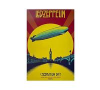 Led Zeppelin Celebration Day Canvas Poster Bedroom Decor Sports Landscape Office Room Decor Gift Unframe-style 12x18inch(30x45cm)