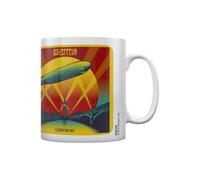 Led Zeppelin Celebration Day Mug White/sunset Orange/yellow (One Size)