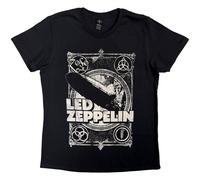 LED ZEPPELIN - Clothing - Ladies - Short Sleeves - 30 - Medium - Y500z