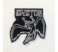 Led Zeppelin Flying Man Logo Music Band Iron on Sew on Embroidered Patch
