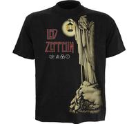 LED ZEPPELIN - HERMIT - T-SHIRT - Front Print T-Shirt Black