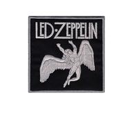 Led Zeppelin Hq Patch Badge Embroidered Iron on Applique Souvenir Accessory