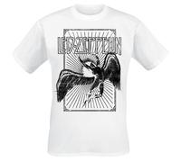Led Zeppelin Icarus Burst T-Shirt white XXL