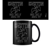 Led Zeppelin Icarus Mug in Black Led Zeppelin Black