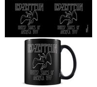 Led Zeppelin Icarus Mug in Black Led Zeppelin Black
