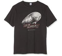 Amplified Men's Led Zeppelin-Dazed & Confused T-Shirt, Grey (Charcoal Cc), (Size:S)