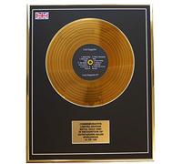 LED ZEPPELIN - LED ZEPPELIN IV METAL GOLD RECORD DISPLAY COMMEMORATIVE LTD EDITION
