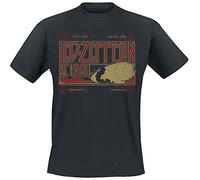 Led Zeppelin LZTS14MB04 T-Shirt, Black, XL