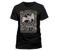 Led Zeppelin Madison Square Gardens Rock Official Tee T-Shirt Mens Unisex (X-Large)