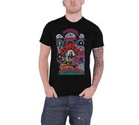 Led Zeppelin Men's Full Colour Electric Magic_Men_BL_TS:1XL Regular Fit Crew Neck Short Sleeve T - Shirt, Black (Black Black), X-Large (Manufacturer Size:X-Large)