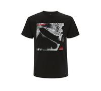 Led Zeppelin Men's Ledzeppelin_1 Remastered Cover_Men_BL_TS: M Regular Fit Crew Neck Short Sleeve T - Shirt, Black (Black Black), Medium (Manufacturer Size:Medium)