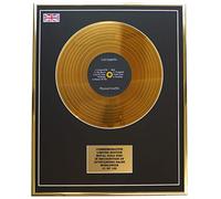 LED ZEPPELIN - PHYSICAL GRAFFITI METAL GOLD RECORD DISPLAY COMMEMORATIVE LTD EDITION