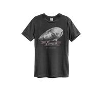 Led Zeppelin T Shirt Dazed Confused Band Logo Official Amplified Unisex Charcoal