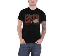 Led Zeppelin T Shirt USA 77 Tour stairway to Heaven band logo Official Mens New