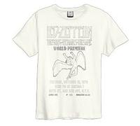 Led Zeppelin - T-Shirt # Xl Uomo Bianca#