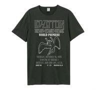 LED ZEPPELIN - THE SONG REMAINS THE SAME AMPLIFIED VINTAGE CHARCOAL SM - T-shirt