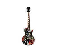 Led Zeppelin Tribute Wooden Miniature Guitar Replica - Music Gift