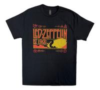 Rock Off Trade T-Shirt Led Zeppelin "Zeppelin & Smoke" Black XXL