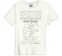 Led Zeppelin Unisex T-Shirt The Sing Remains The Same Vintage White (XL)