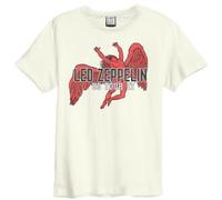 LED ZEPPELIN US TOUR 77 (ICARUS) AMPLIFIED VINTAGE WHITE X LARGE - T-shirt