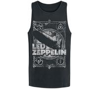 Led Zeppelin Vintage Print LZ1 Vest black M
