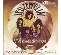 Led Zeppelin - Whole Lotta Love. 5.33 longer US Mix. 7 inch single.