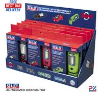 LED3601COMBO Display Pack of 12 LED3601 Inspection Lights - Sealey Series ik