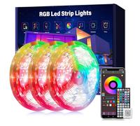 Ledagic - 300ft Led Lights for Bedroom Music Sync, Color Changing LED Strip Lights with IR Remote and APP Control, RGB LED Light Strip for Home Decor