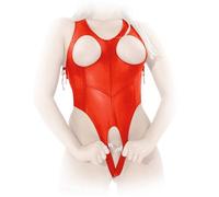 Ledapol - Fiery Real Leather Body open with lacing in various colors