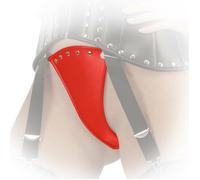 Ledapol - Genuine Leather Harness String with Flat Rivets in Various Colors