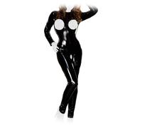 Ledapol - Long-sleeved Lacquer Overall open with Zip in various Colors