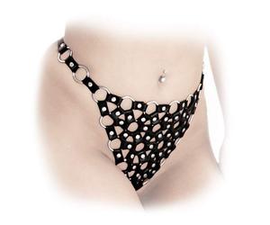 Ledapol - Luxury Real Leather String With Shiny Studs IN Various Colours