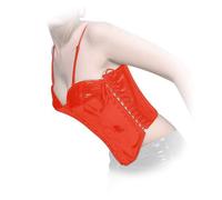 Ledapol - Noble Patent Lace Up Corset/Corsage IN Various Colours
