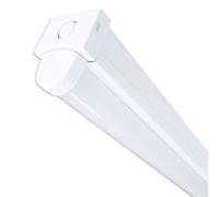 LEDBRITE 5ft Batten Light Ceiling Light Fitting CCT 3000K 4000K 6400K 60W 7500 Lumens Strong Construction Ultra Output Energy Efficient Ceiling Light for Office, Bathroom, Kitchen, Garage, Warehouse