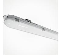 LEDBRITE 5ft LED Anti-Corrosive Batten Light | IP65 Vapour Proof Fitting | CCT & Wattage Selectable | 150lm/W Garage Warehouse Car Park Light (5ft Microwave Sensor & Emergency)