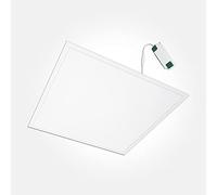 LEDBRITE 600 x 600mm LED Panel Light Backlit Square Recessed Tile Light ~ 25-36 W ~ CCT 3000K - 6000K Selectable - LED Driver, Low-Glare, UGR<19, Flicker Free ~ Offices, Schools, Shops (6)