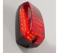 LEDBRITE LED Bulkhead Red Outdoor 10 Watt Wall Light Integrated LEDs Weatherproof Lighting
