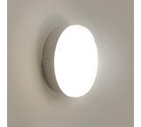 LEDBRITE Round Ceiling & Wall Light Emergency Version 18W, CCT Colour Selectable, 110Lm/W Energy Efficient, LED Utility Lamp for Kitchen, Bathroom, Garden, Hallway, Office, Utility Areas etc...