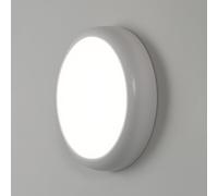 LEDBRITE Wall & Ceiling Light, 8W & 12W 1200lm, 100W Equivalent, Waterproof IP65, Small, Dome, Modern, Flush Ceiling & Wall Light for Kitchen, Bulkhead, Toilet, Porch, Bedroom, Utility Room etc...
